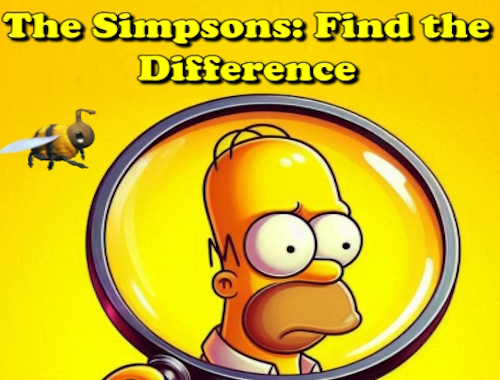 Game The Simpsons: Find the Difference online.