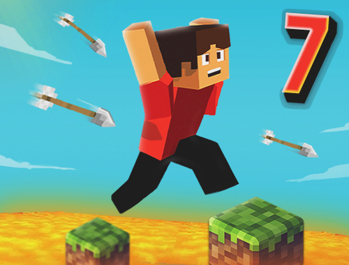 Game Parkour Block 7 online.