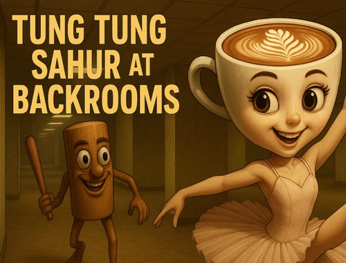 Game Tung Tung Sahur At Backrooms online.