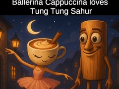 Game Ballerina Cappuccina loves Tung Tung Sahur