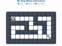 Game Dog Maze Adventure