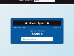 Game Speed Typer