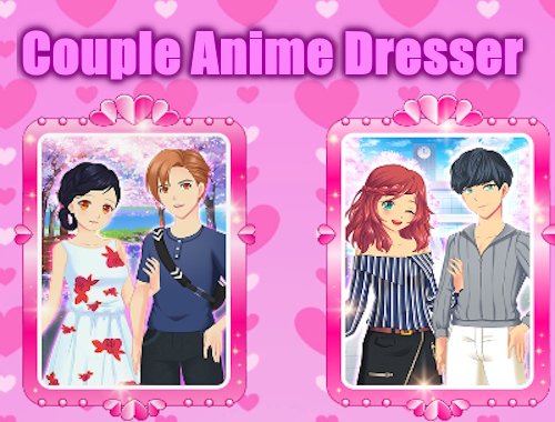 Game Couple Anime Dresser online.
