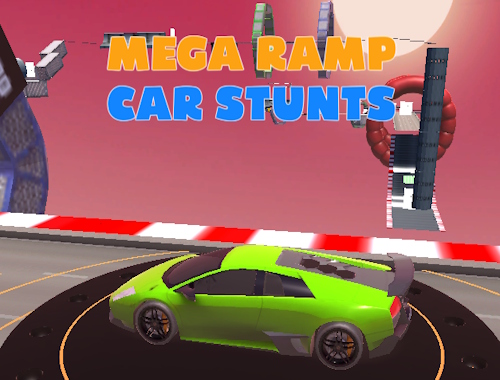Game Extreme Mega Ramp Car Stunts online.