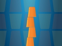 Game Cups Tower Builder