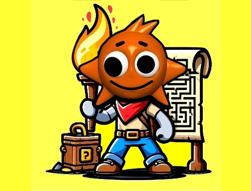 Game Sprunki Torches Maze online.