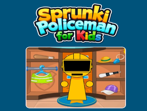 Game Sprunki Policeman For Kids online.