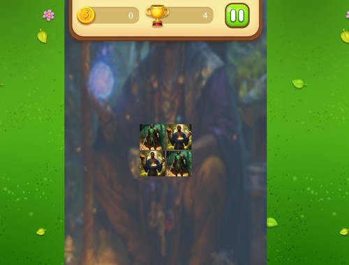 Game Magic Druid Memory Match online.