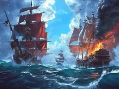 Game Pirate Ships: Build and Fight