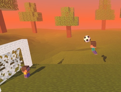 Game Block Head Soccer online.
