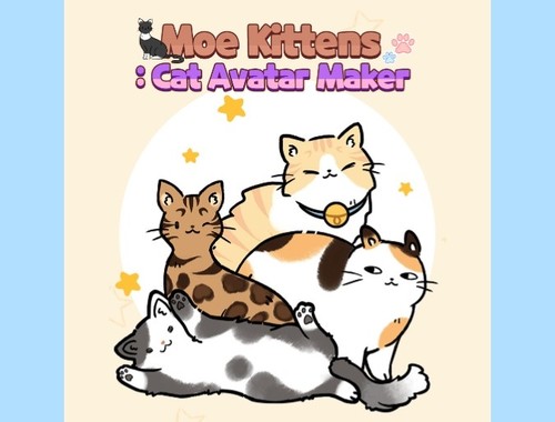 Game Moe Kittens: Cat Avatar Maker online.