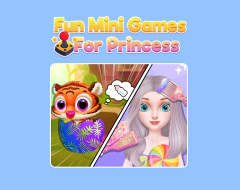 Game Fun Mini Games For Princess online.