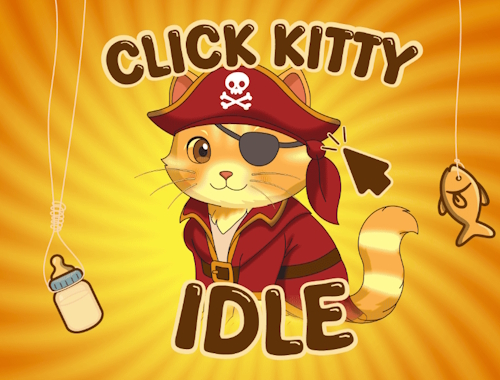Game Click Kitty Idle online.