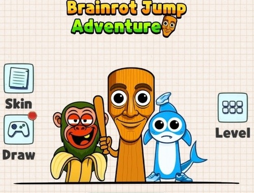 Game Brainrot Jump Adventure online.