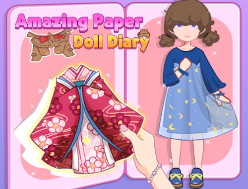 Game Amazing Paper Doll Diary online.