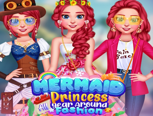 Mermaids games for girl - play free on Game-Game