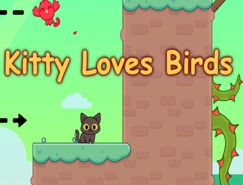 Game Kitty Loves Birds online
