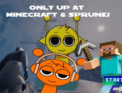Game Only Up At Minecraft & Sprunki online.