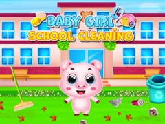 Game Baby Girl School Cleaning online