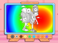 Game Coloring Book: Brainrot Animals Merge