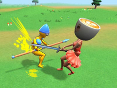 Game Ragdoll Arena! Fun Spear Battle!