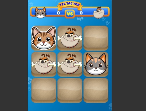 Game Tic Tac Toe Cat online