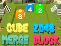 Game 2048 Cube Merge Block