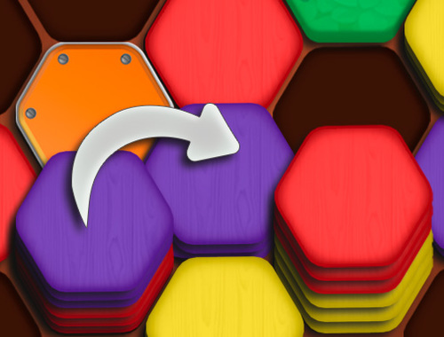Game Woody Hexa online