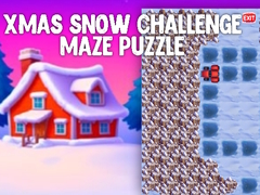 Game Xmas Snow Challenge Maze Puzzle