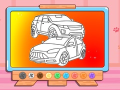 Game Coloring Book: Sports Car
