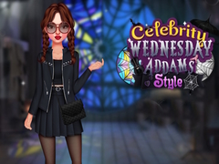 Game Celebrity Wednesday Addams Style