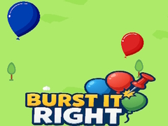 Game Burst It Right