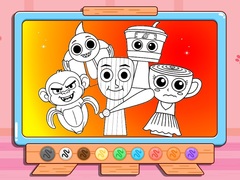 Game Coloring Book: Sprunki Italian Brainrot Mod