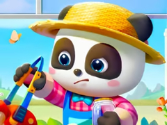 Game Jigsaw Puzzle: Baby Panda Little Farmer
