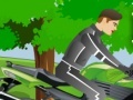 Game Motorcycle Forest Bike Riding