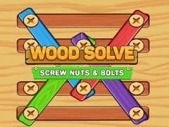 Game Screw Nuts Bolts Wood Solve