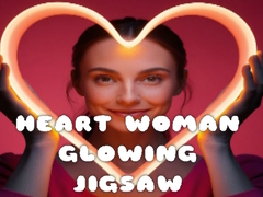 Game Heart Woman Glowing Jigsaw