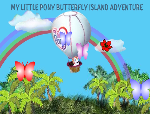 Game  My Little Pony Butterfly Island Adventure online.