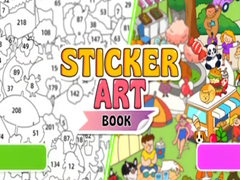 Game Sticker Art Book 