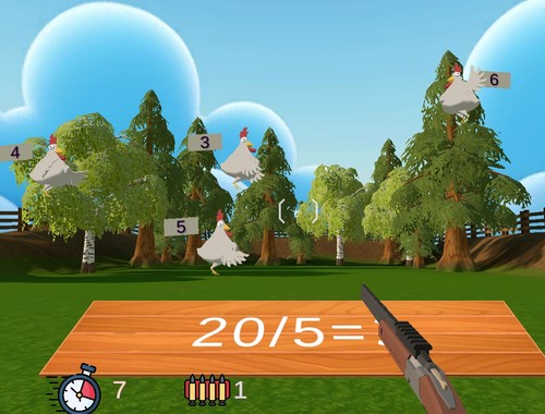Game Feathery Math online.