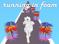 Game running in foam
