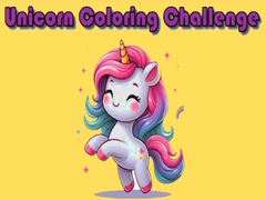 Game Unicorn Coloring Challenge