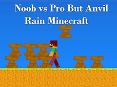 Game Noob vs Pro But Anvil Rain Minecraft