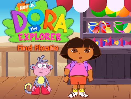 Game Dora the Explorer Find Floatie online.