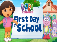 Game Dora The explorer Dora's First Day at School