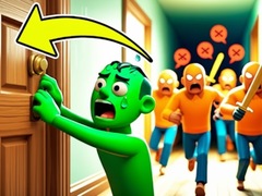 Game Knock and Run. 100 Doors Escape