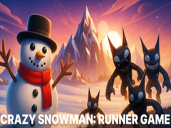 Game Crazy Snowman: Runner Game