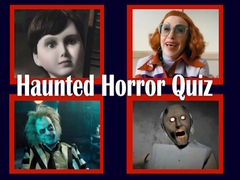 Game Haunted Horror Quiz
