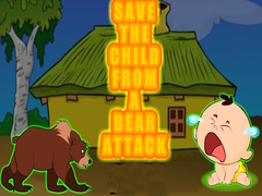 Game Save the Child from a Bear Attack
