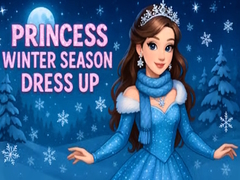 Game Princess Winter Season Dress Up